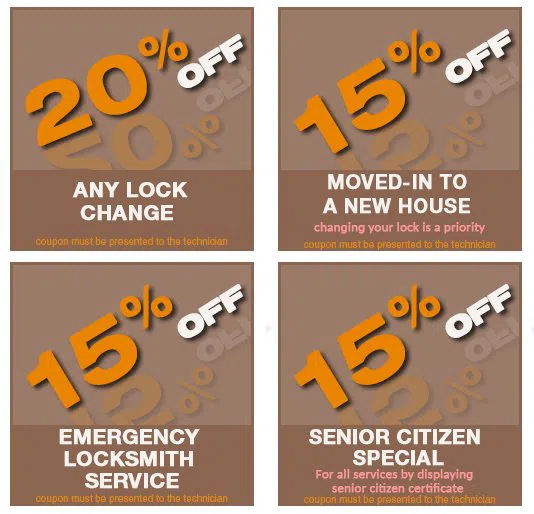 Lawsona Fern Creek FL Locksmith, Lawsona Fern Creek, FL 407-720-7898 - coupon19-set-four